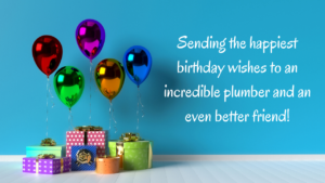 Birthday Wishes for Plumber: