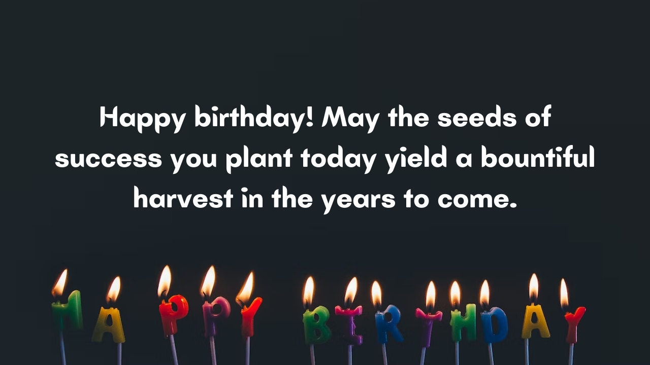 Happy Birthday Messages for Farmer: