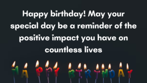 Happy Birthday Messages for a Social Worker