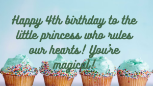 Birthday Wishes for a Girl (4-year-old):