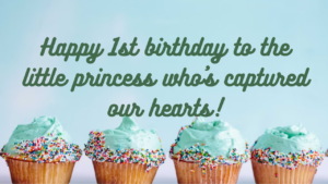 1st Birthday Wishes for Girl: