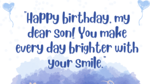 10th Birthday Wishes for Son: