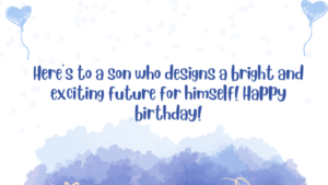 Birthday Wishes for a Fashion Designer Son: