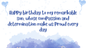 Birthday Wishes for a Social Worker Son