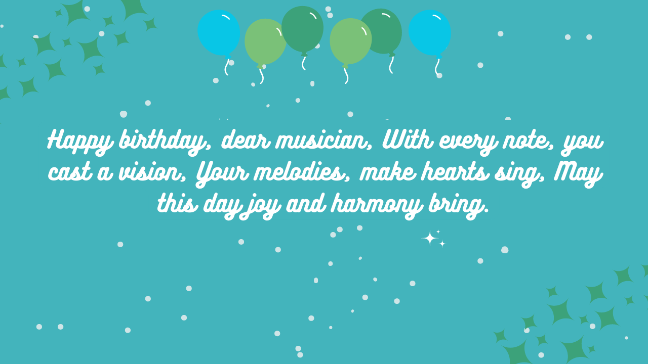 Birthday Wishes for a Musician Brother: