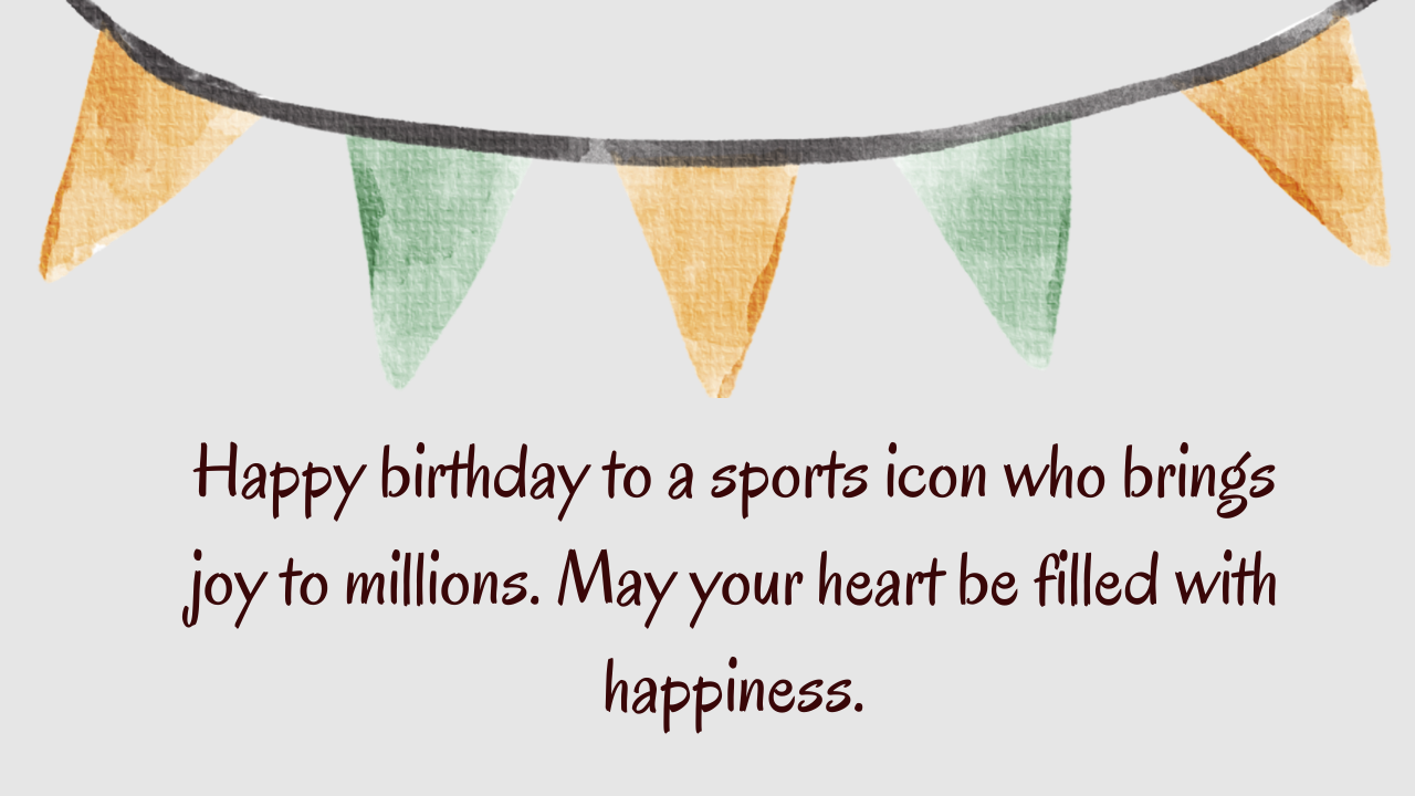 Heartfelt Birthday Wishes for Sports Players: