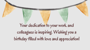 Birthday Wishes for Salesperson: