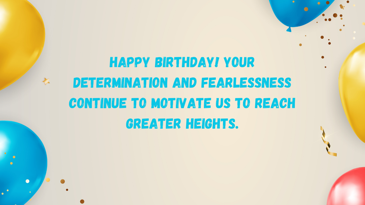 Inspirational Birthday Wishes for Business Executive: