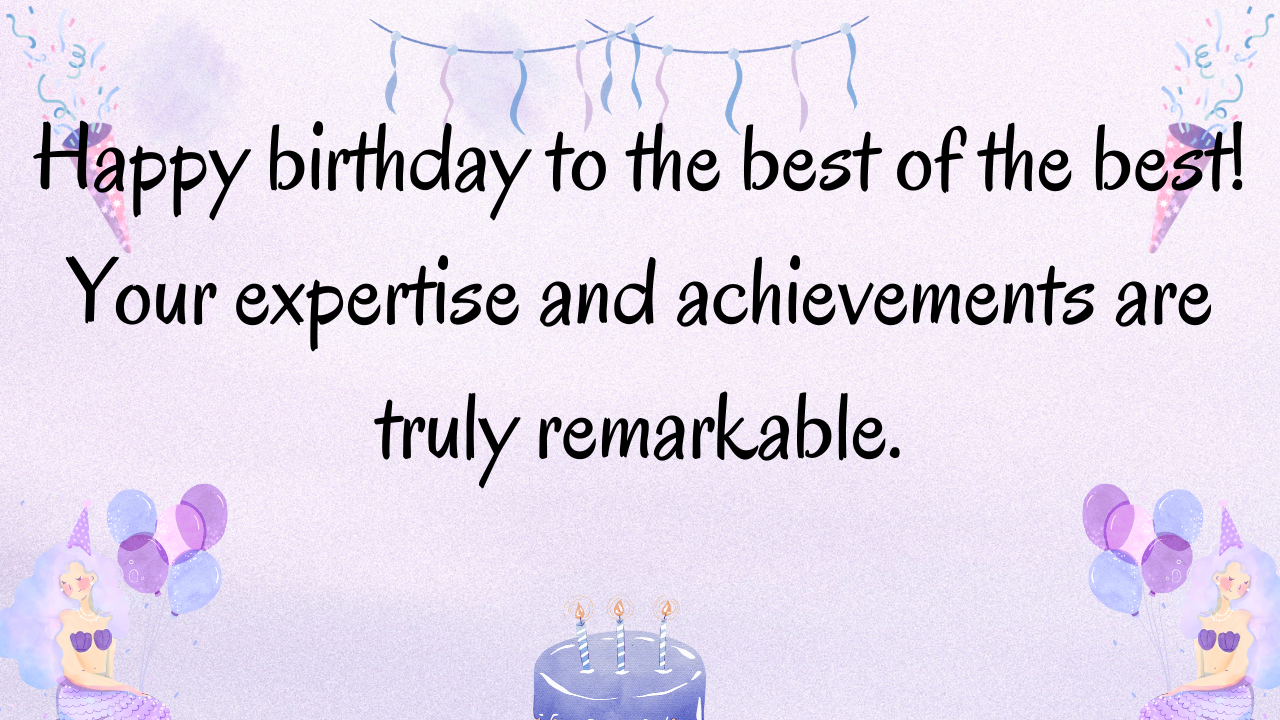 Best Birthday Wishes for Business Executive: