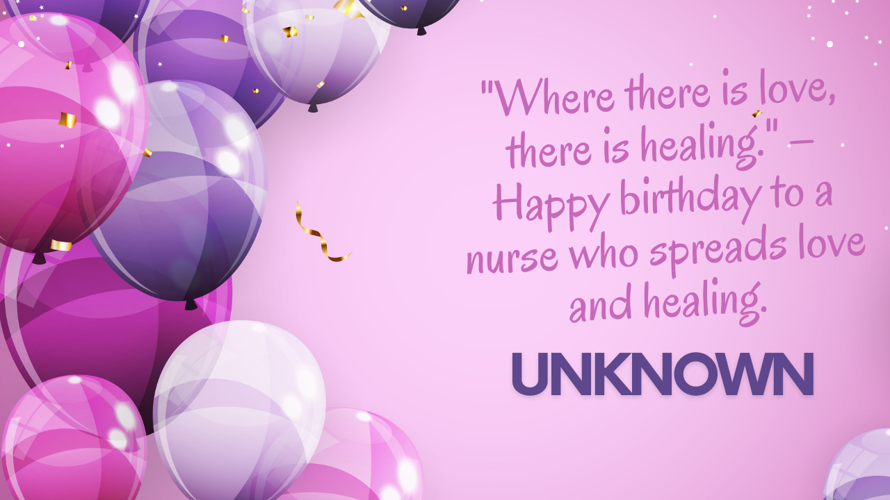 birthday quotes for nurse