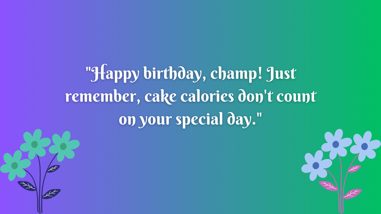 Funny Birthday Wishes for Boxing Player: