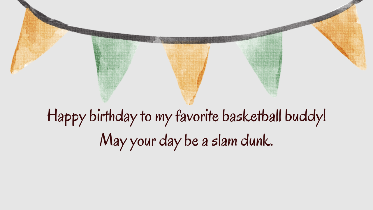  Birthday Wishes for a Basketball Player Friend: