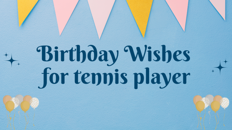birthday wishes for tennis player