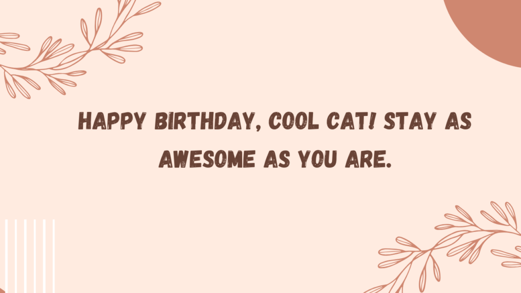 Cool Birthday Wishes for Friend: