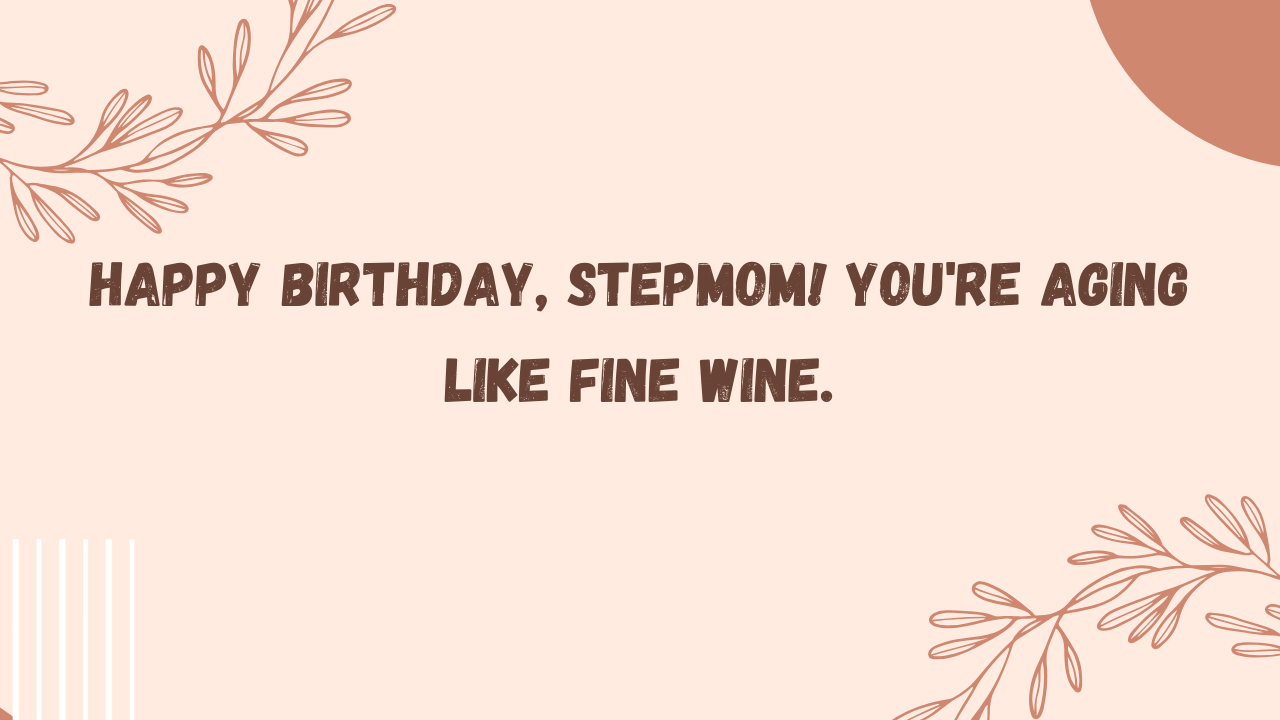 Funny Birthday Wishes for Stepmother in Law: