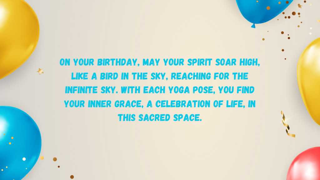 Birthday Poems for Yogalovers: