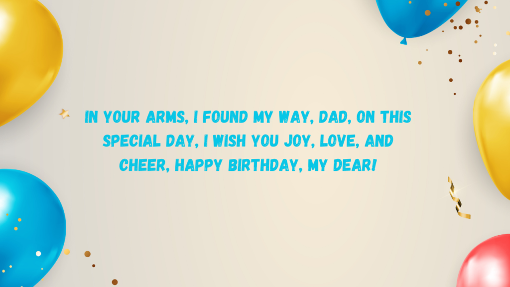 Birthday Poems for Father: