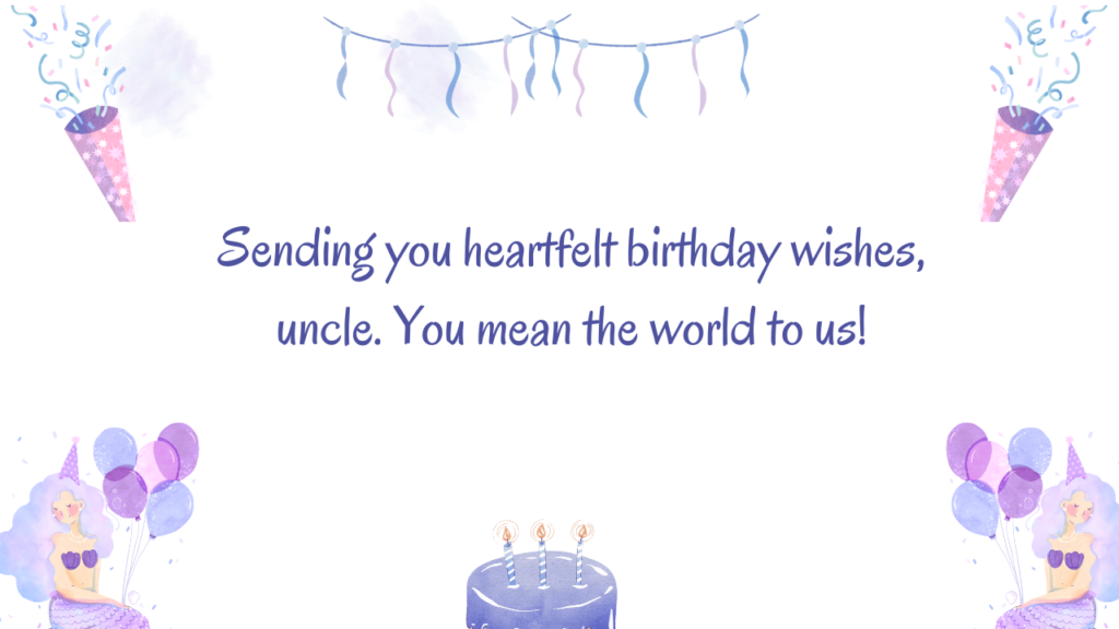 Birthday Messages for Paternal Uncle: