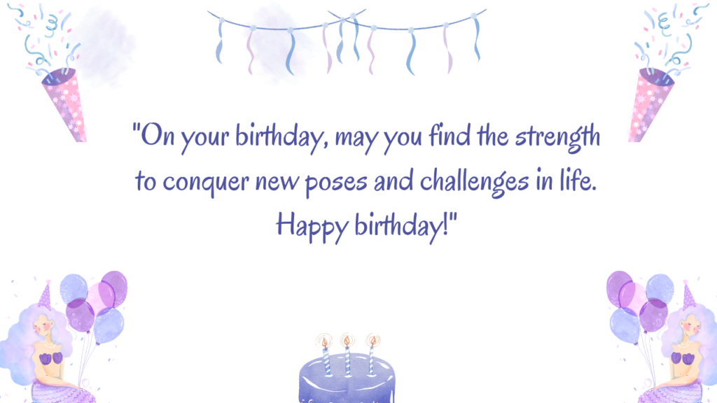 Birthday Messages for Yogalovers: