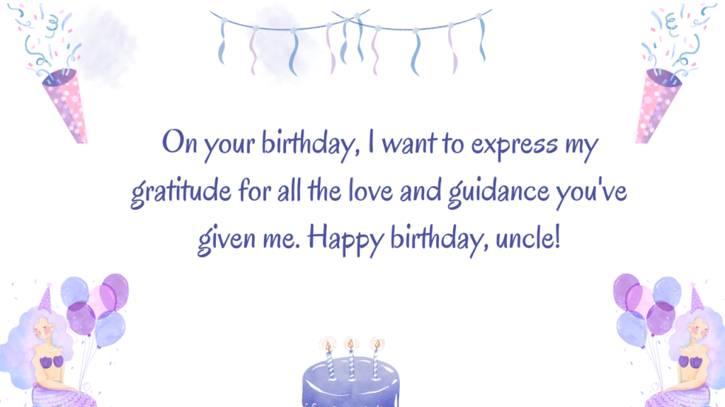 Birthday Messages for Uncle: