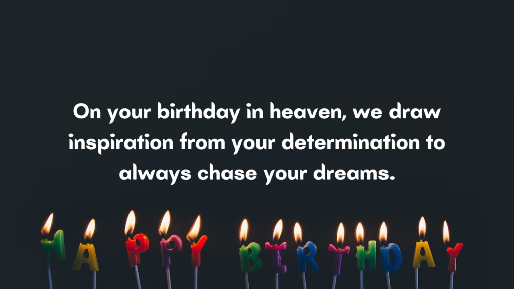 Motivational Birthday Wishes For Paternal Aunt in Heaven: