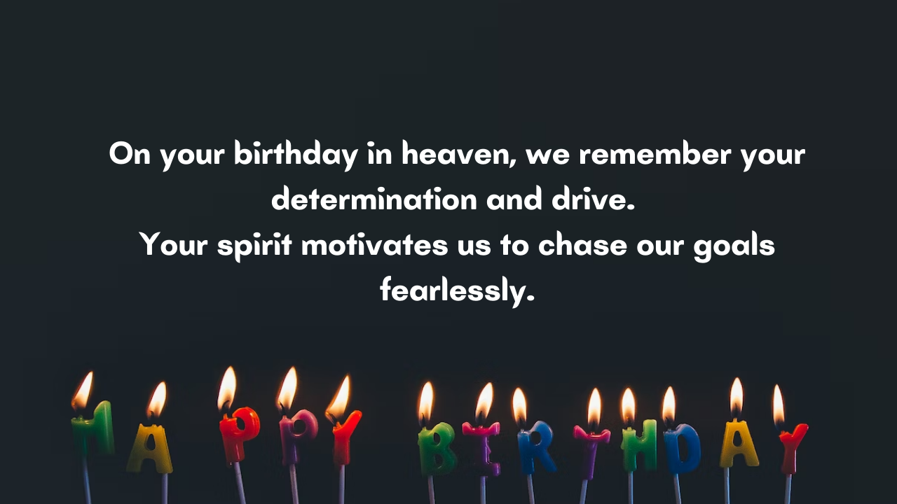 Motivational Birthday Wishes for Uncle in Heaven:
