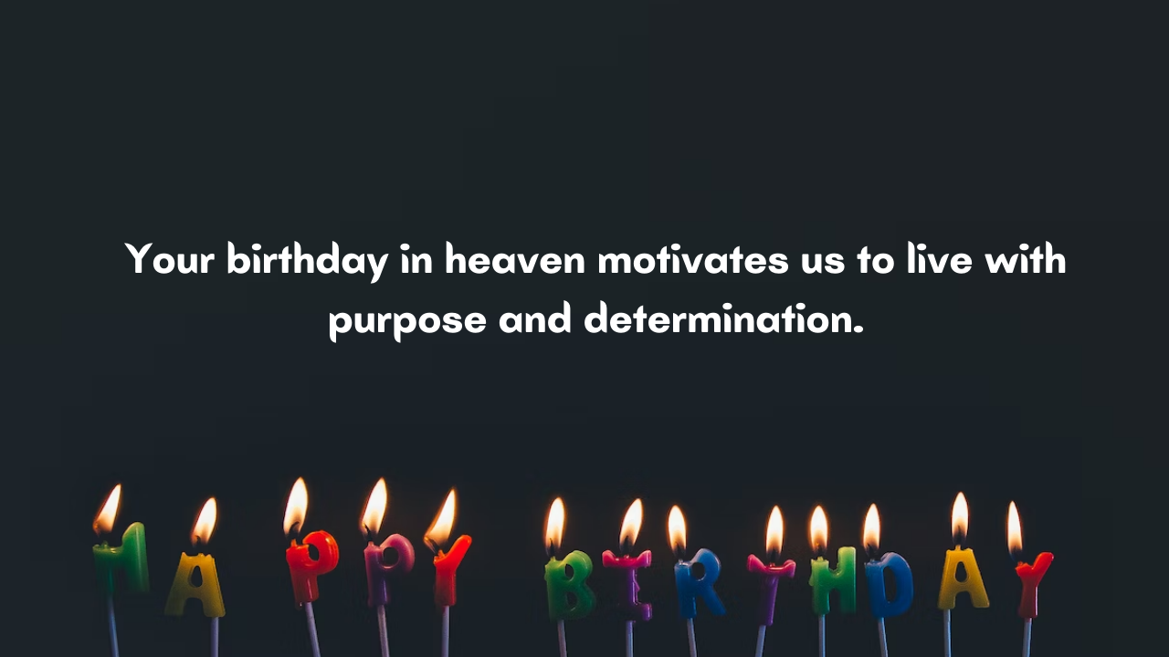 Motivational Birthday Wishes for Son in Heaven: