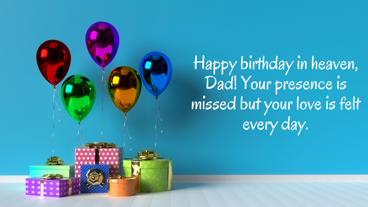 HAPPY Birthday Wishes for Father in Heaven: