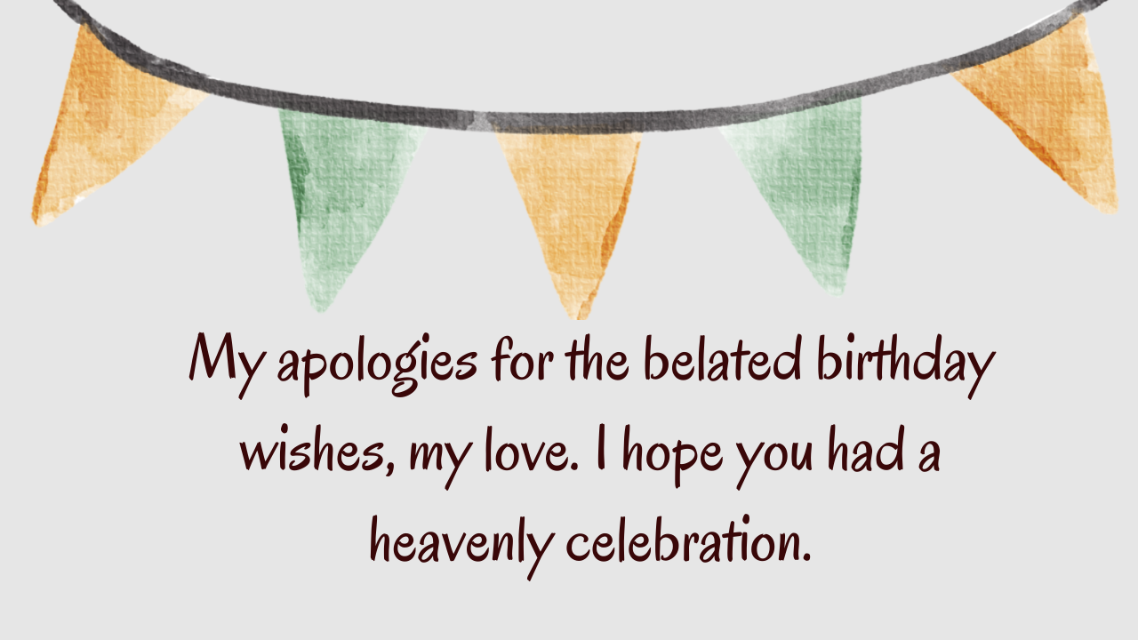 Belated Birthday Wishes for Girlfriend in Heaven: