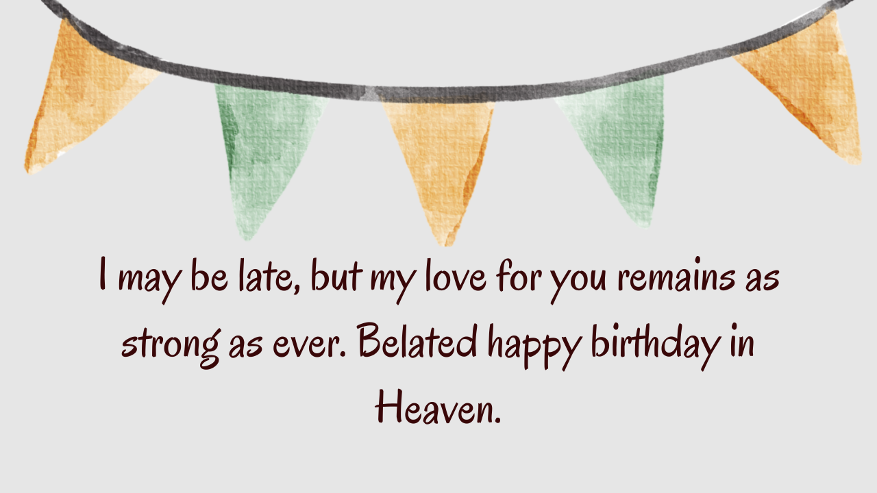 Belated Birthday Wishes for Wife in Heaven: