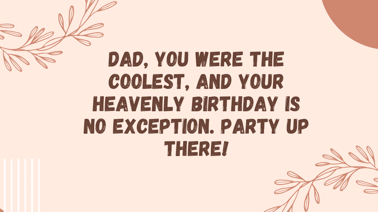 Birthday Poems for Father in Heaven: