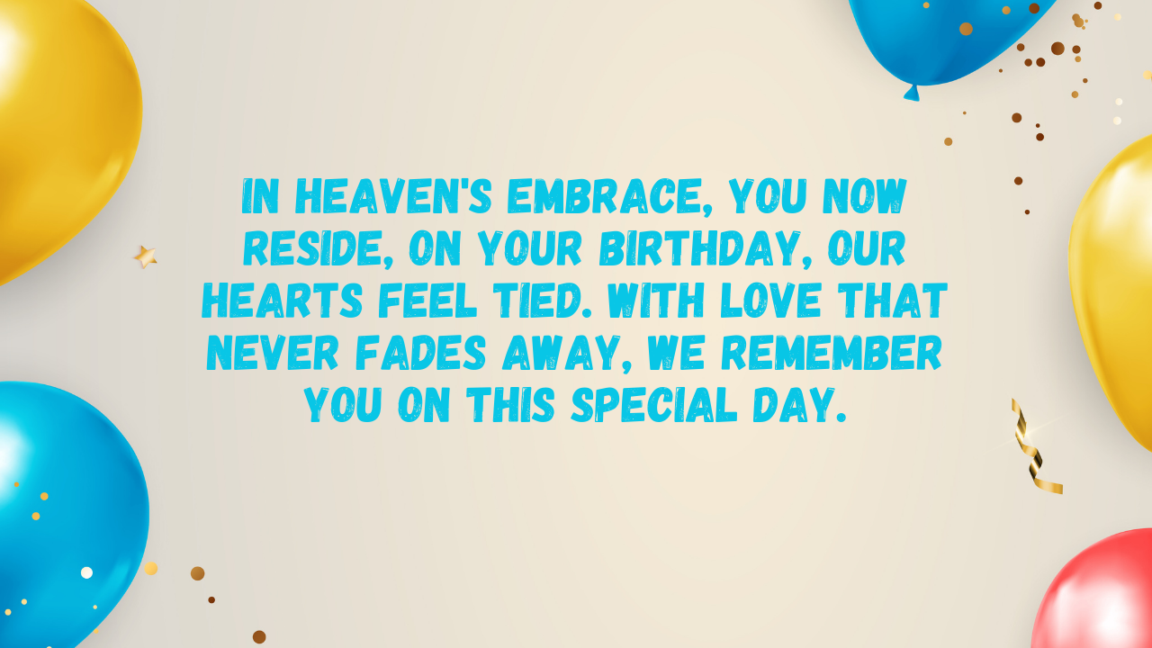  Birthday Poems for Uncle in Heaven: