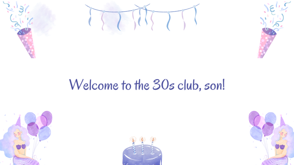 Wishes for Son Turning 30: