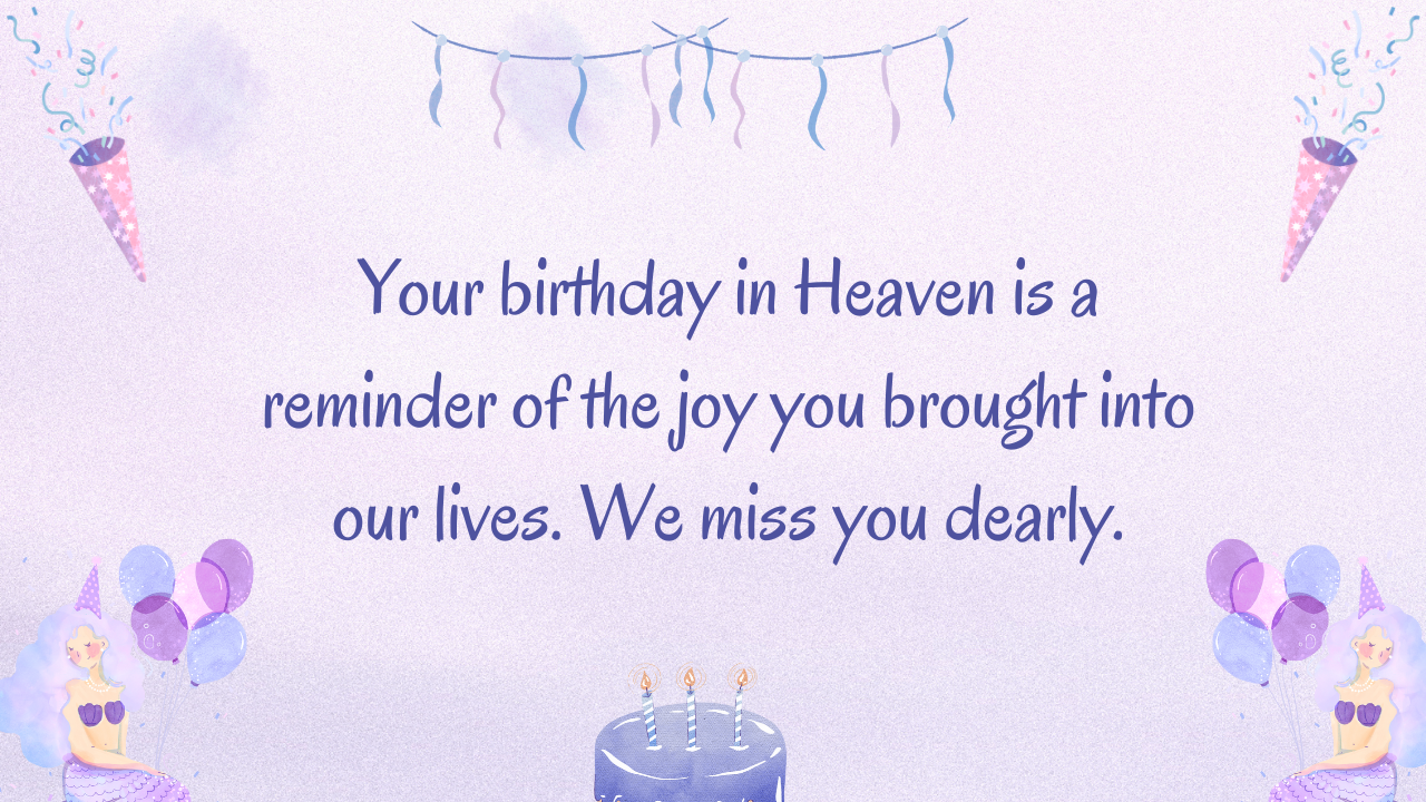 Birthday Messages for Niece in Heaven: