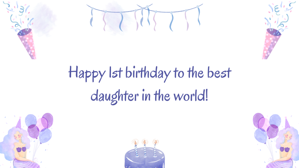 Special Best Wishes for 5 Years Old Daughter: