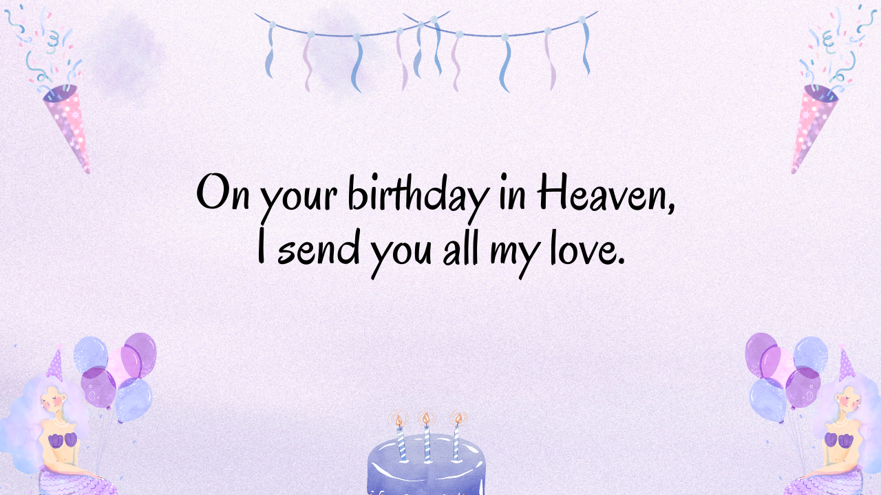 Birthday Messages for Brother in Heaven: