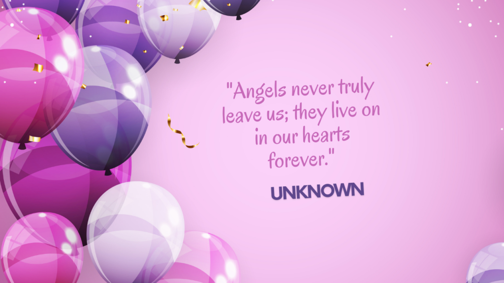 Birthday Quotes for an Angel in Heaven: