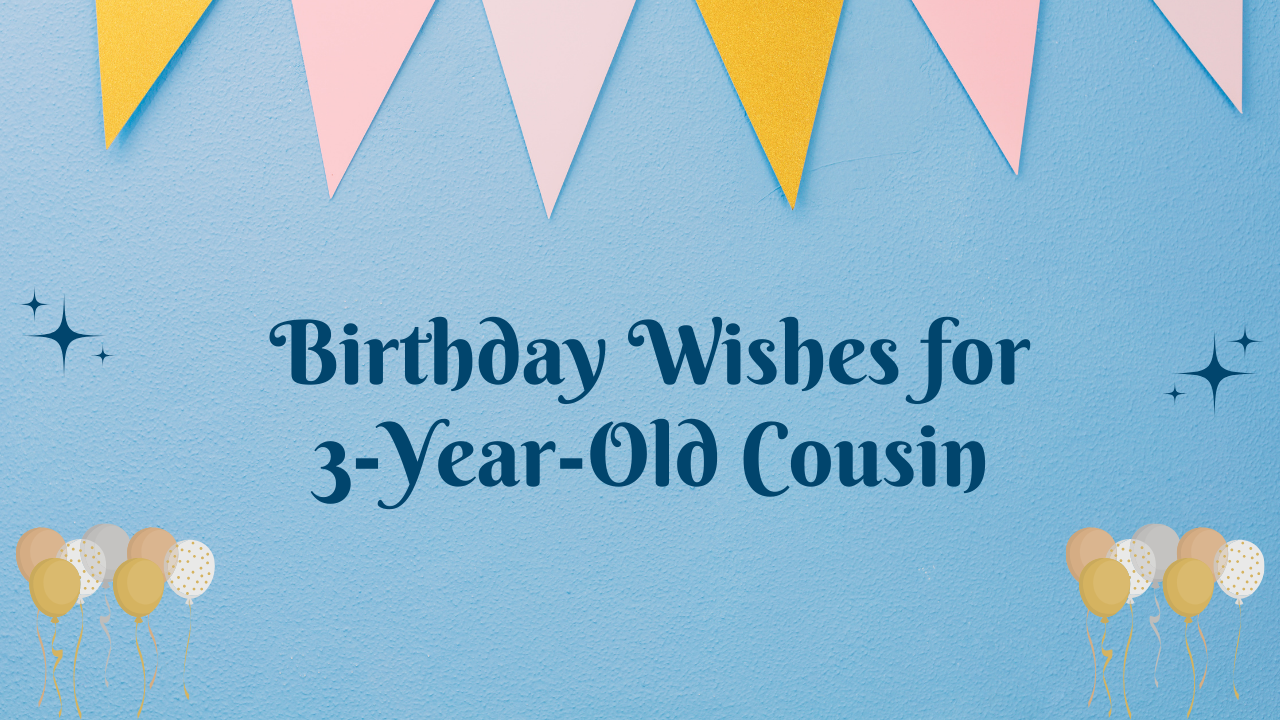 4th Birthday Wishes for cousin