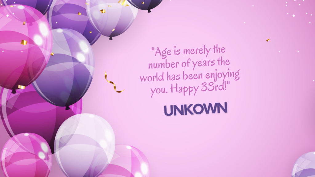 Birthday Quotes 33rd Birthday Wishes for Cousin: