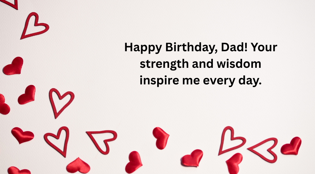 Inspirational Birthday Wishes for Father