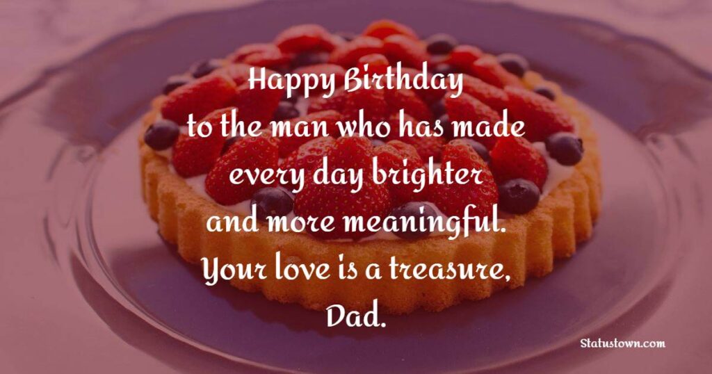 Delight Birthday Wishes for Dad 