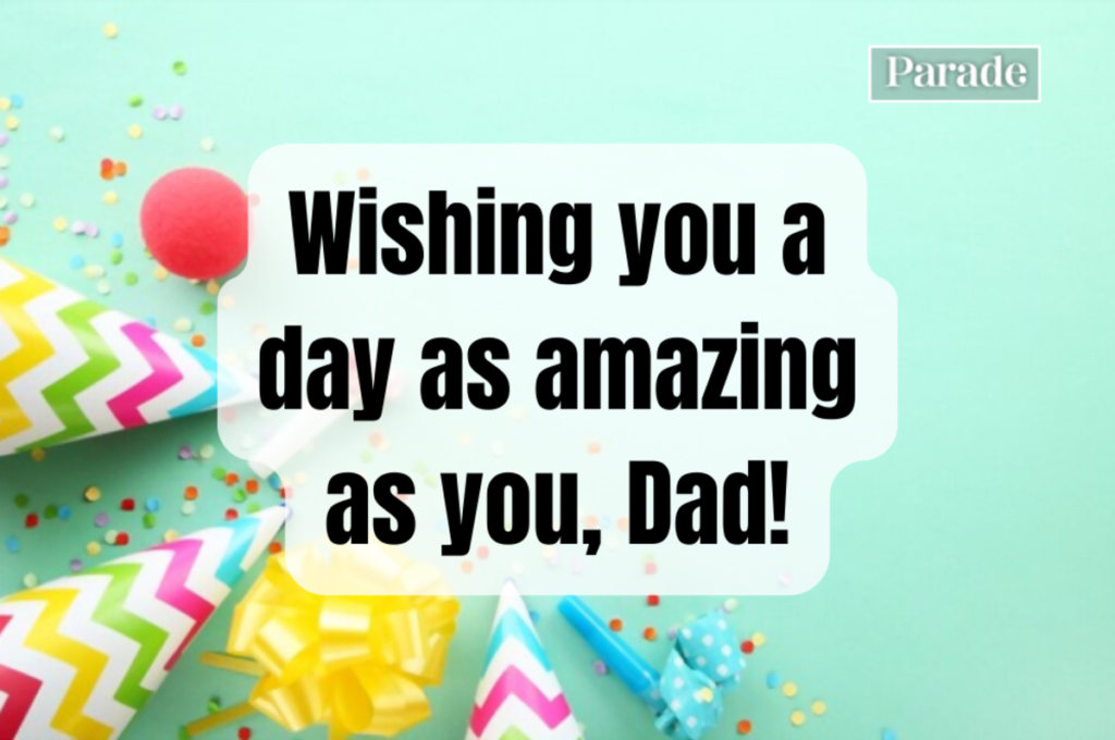 Funny Birthday Wishes for Dad