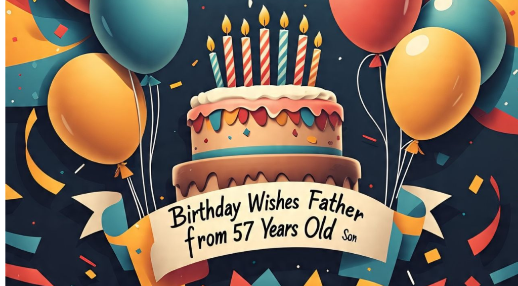 350+ birthday wishes for father from 57 years old son