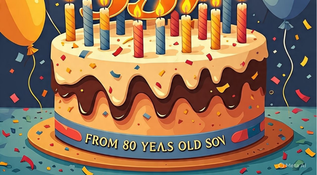 350+ birthday wishes for father from 80 years old son
