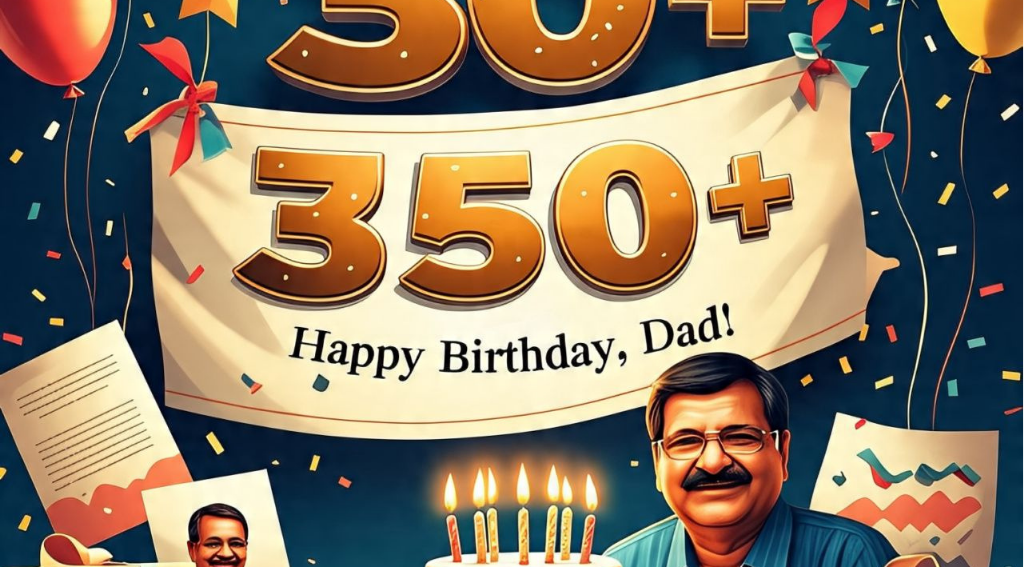 350+ birthday wishes for father from 82 years old son