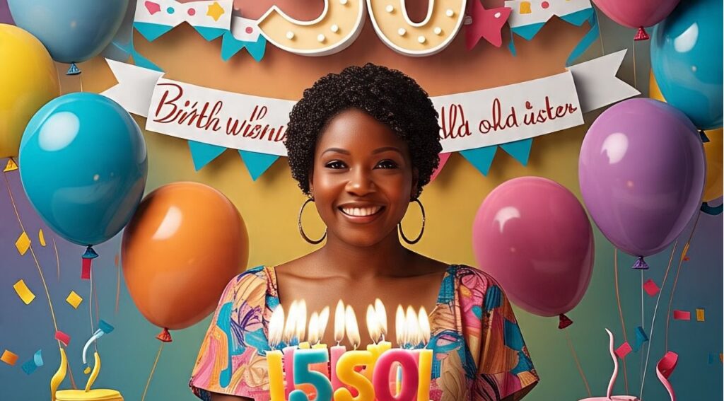 Birthday Wishes for 55-Year-Old Sister