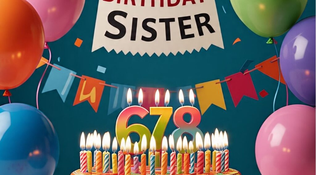 Birthday Wishes for 68 Year Old Sister