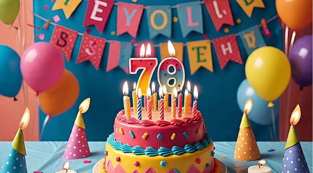 Birthday Wishes for 78-Year-Old Sister