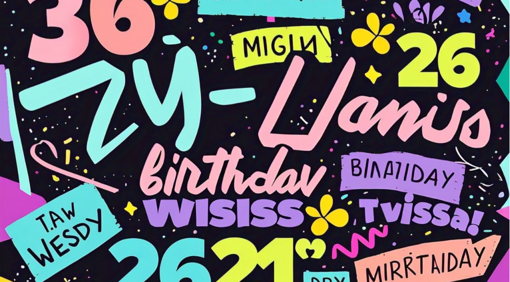 Birthday Wishes for 26-Year-Old Sister
